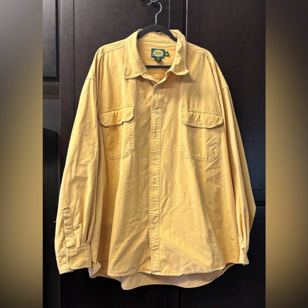 Cabelas Long Sleeve Cotton Shirt EUC